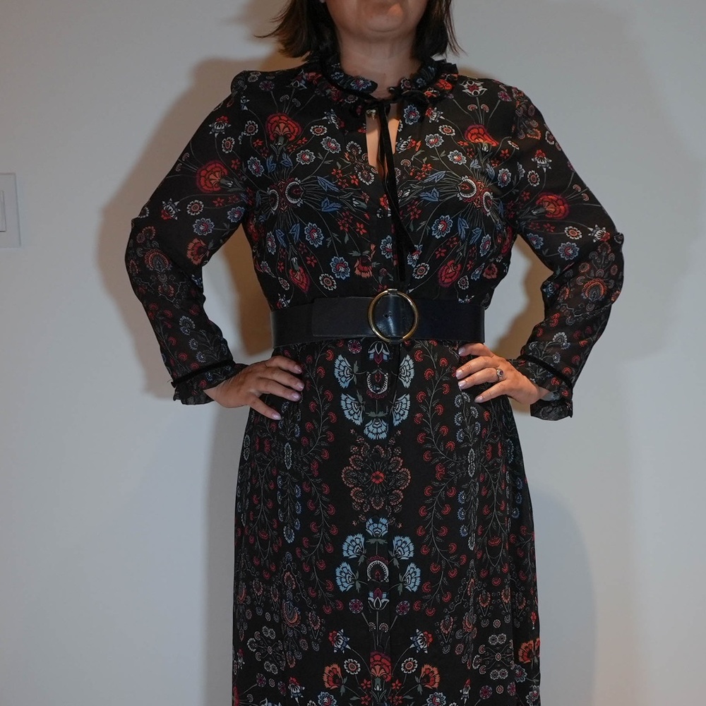 Anthropologie Camila Floral Dress by LAIA